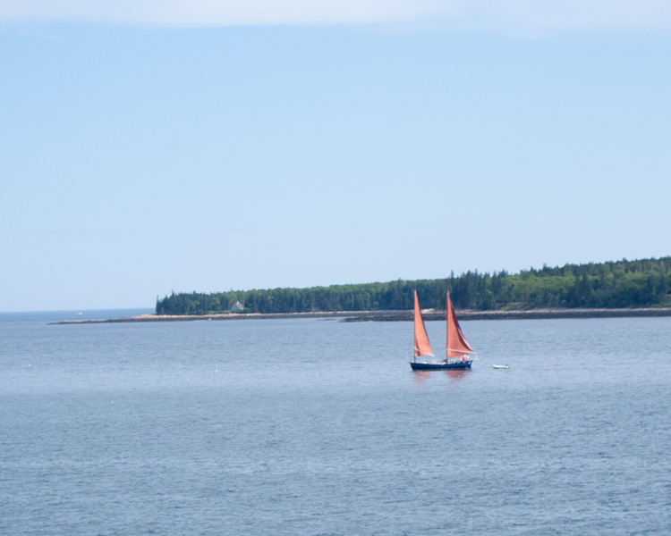 [Red Sailboat]