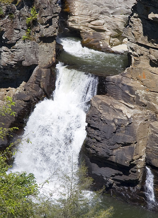 [Linville Falls: Up close]