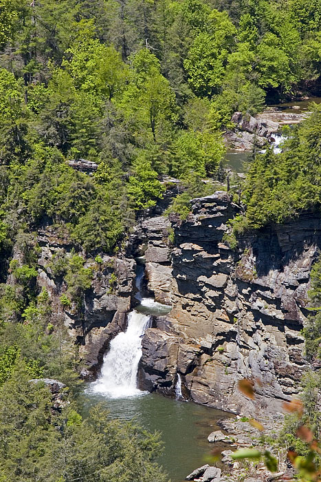 [Linville Falls: Wide-angle]