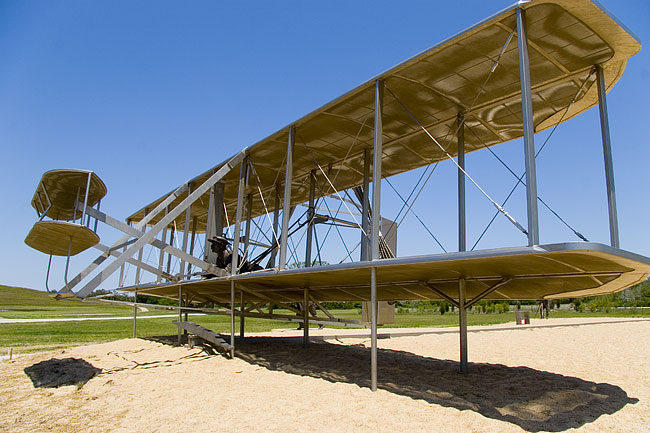 [Wright Flyer Sculpture]