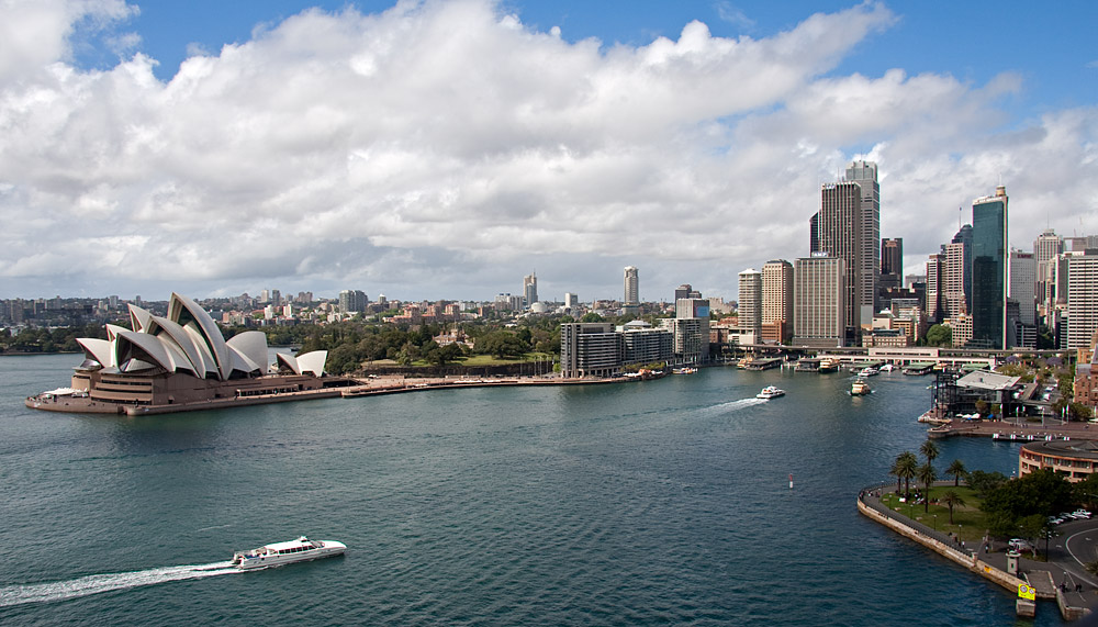 [Circular Quay and Opera House]