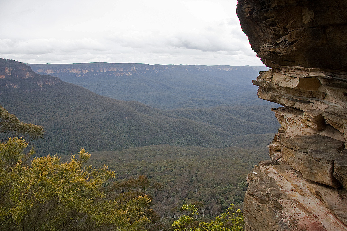 [View from the Three Sisters]