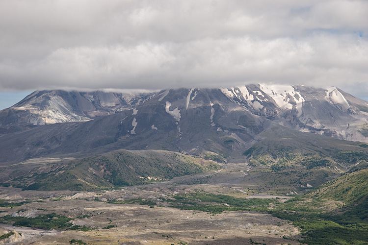 [Shrouded Mt. St. Helens]