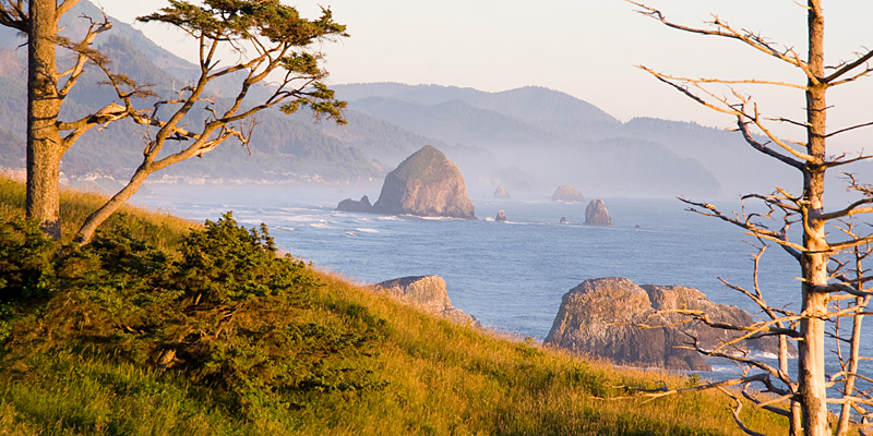 [View from Ecola Point]