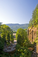 View from Multnomah Falls