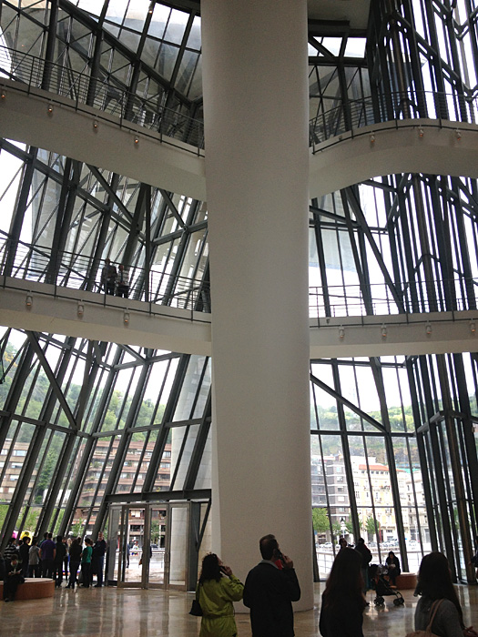 [Atrium of Guggenheim Museum]