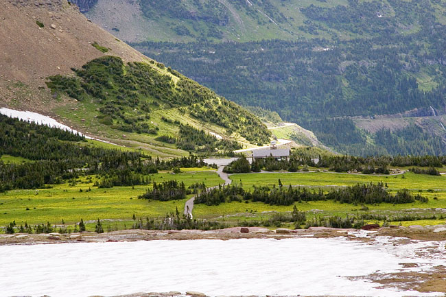 [Looking toward Logan Pass]