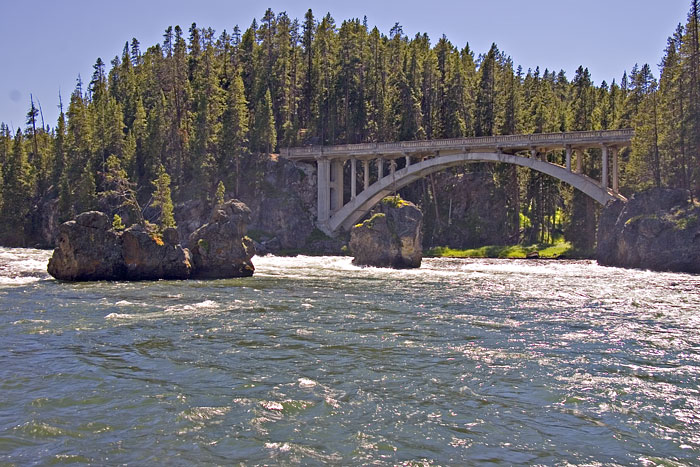 [Canyon Bridge, Yellowstone River]