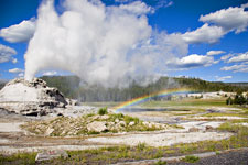 Castle with Rainbow