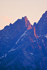 Teewinot and Grand Teton