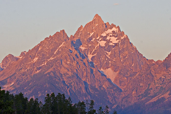 [Teewinot/Grand Teton Sunrise]