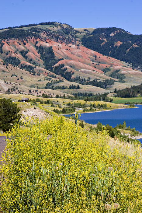 [Red Hills at Slide Lake]