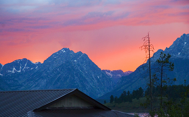 [Teton Sunset]